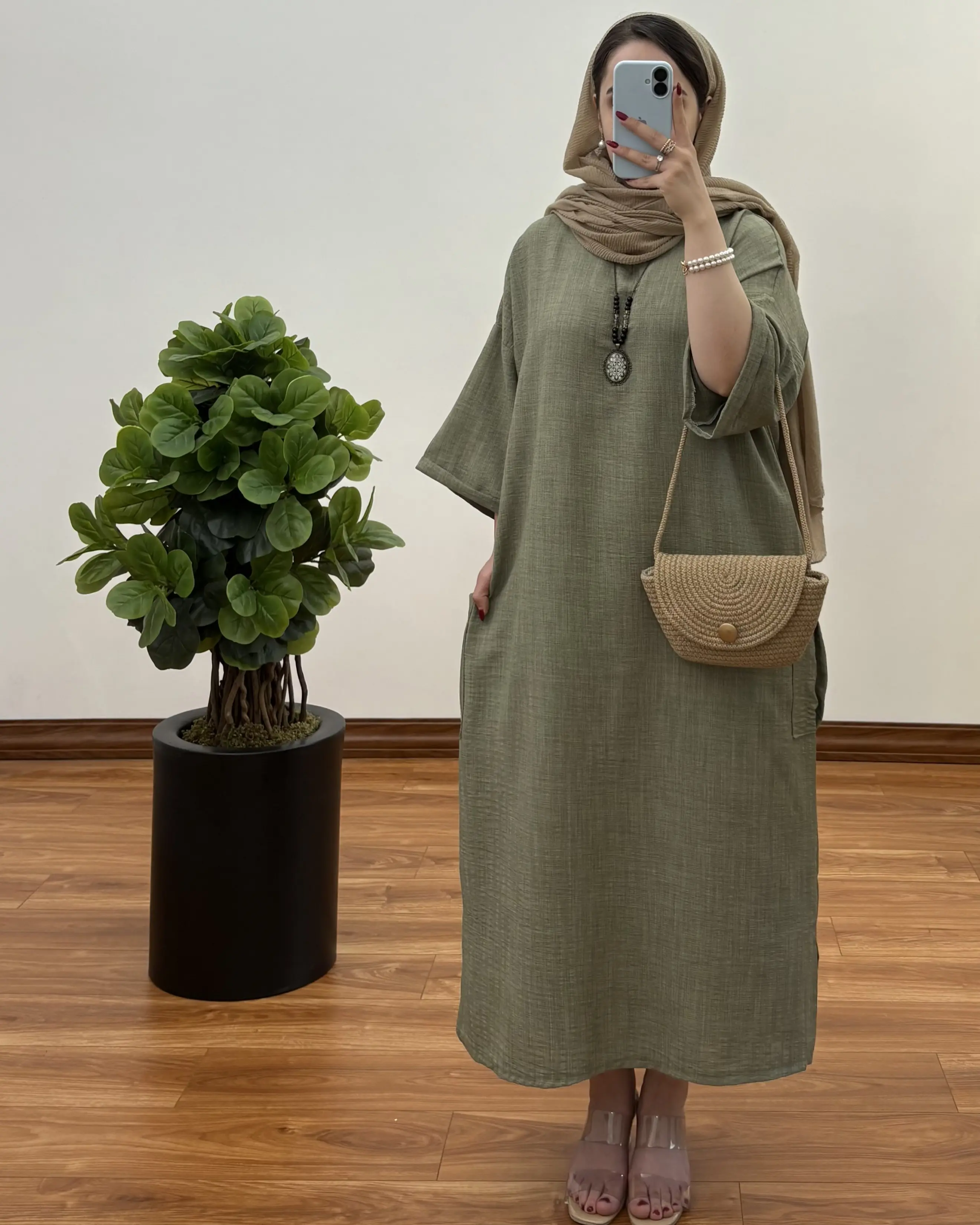 مانتو کفتان نارنج